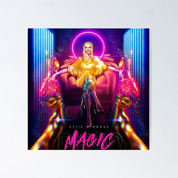 Item preview, neon magic lighting gold woman designed and sold by agrekicidelik.