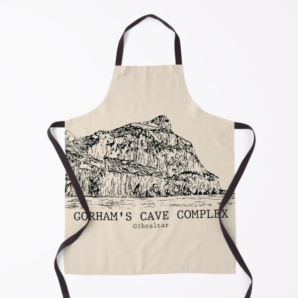 Item preview, Gorham's Cave Complex - Gibraltar designed and sold by Lakeric Cityscapes.