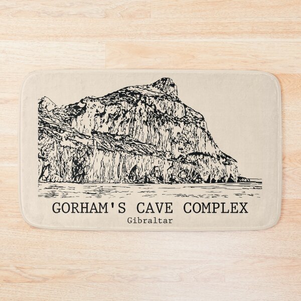 Item preview, Gorham's Cave Complex - Gibraltar designed and sold by Lakeric Cityscapes.