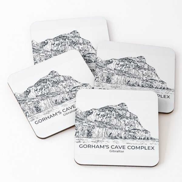 Item preview, Gorham's Cave Complex - Gibraltar designed and sold by Lakeric Cityscapes.