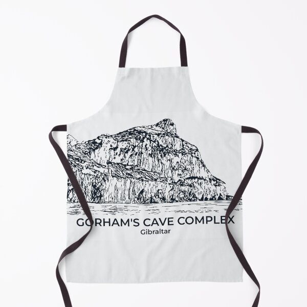 Item preview, Gorham's Cave Complex - Gibraltar designed and sold by Lakeric Cityscapes.