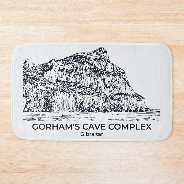 Item preview, Gorham's Cave Complex - Gibraltar designed and sold by Lakeric Cityscapes.