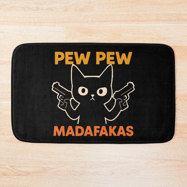 Item preview, Pew Pew Crazy Cat Madafakas  designed and sold by FarieArt.