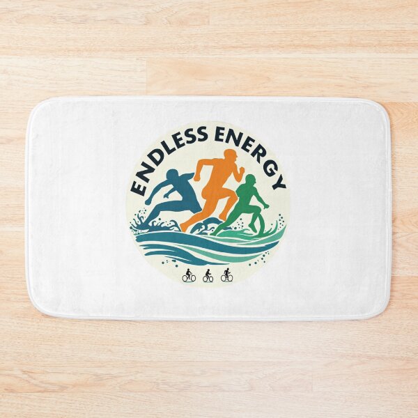 Item preview, Endless Energy – Bold Triathlon Motivation Design designed and sold by Triathlongram.