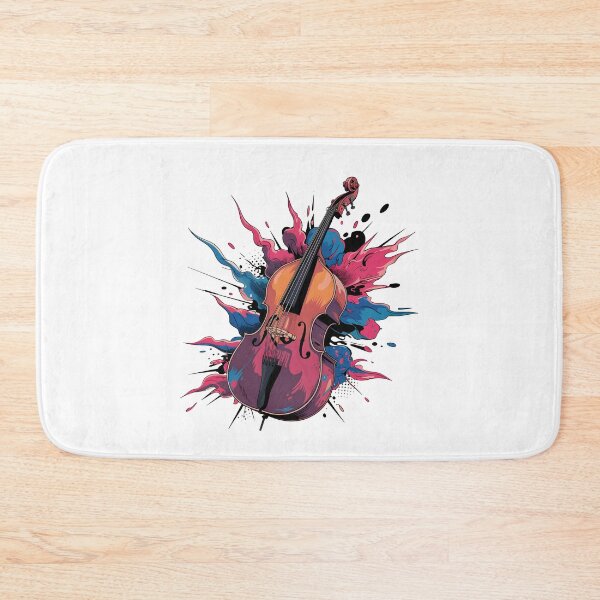 Item preview, Colorful Violin Splash Art – Abstract Music Design for Musicians and Art Lovers designed and sold by DrawHandArt.