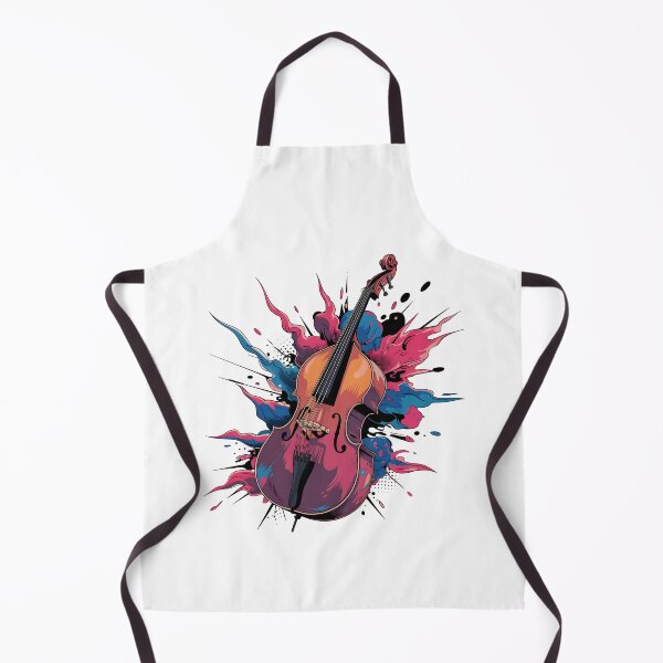 Item preview, Colorful Violin Splash Art – Abstract Music Design for Musicians and Art Lovers designed and sold by DrawHandArt.