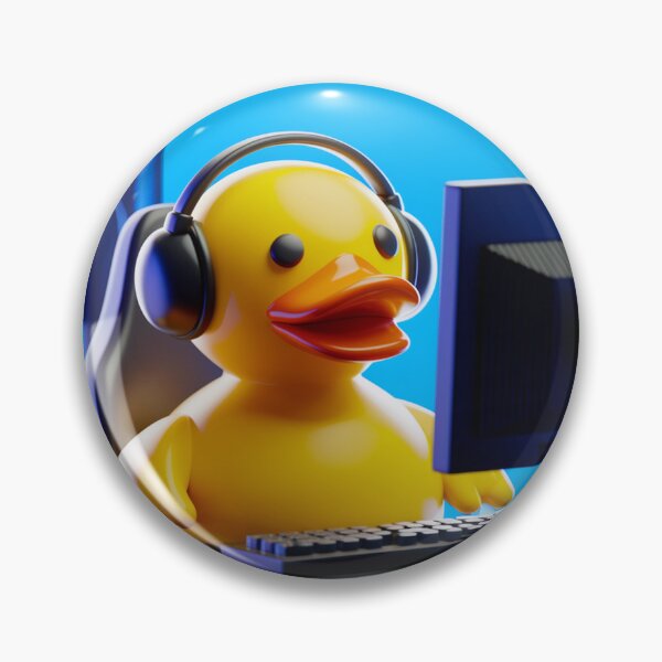 Item preview, Pro Gamer Duck designed and sold by Patolabs.