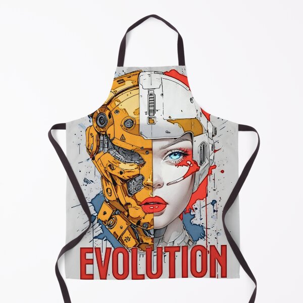 Item preview, Evolution Cyborg Human Part Woman Part Machine designed and sold by apparelnice.