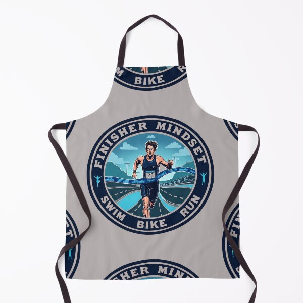 Item preview, Finisher Mindset – Bold Triathlon Motivation Design designed and sold by Triathlongram.