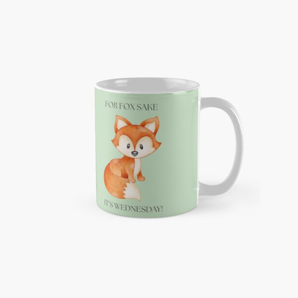 Item preview, For Fox Sake It’s Wednesday! designed and sold by Silver Lining Gift Co..