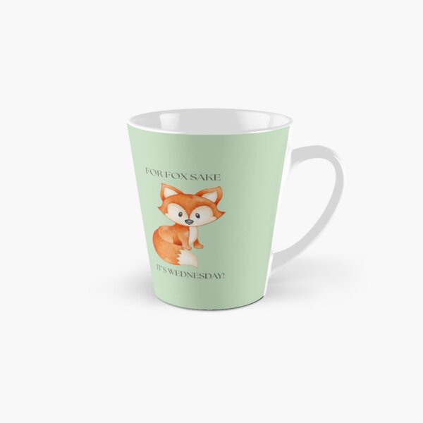 Aperçu de l'œuvre Pour l’amour du renard, c’est mercredi ! créée et vendue par Silver Lining Gift Co..