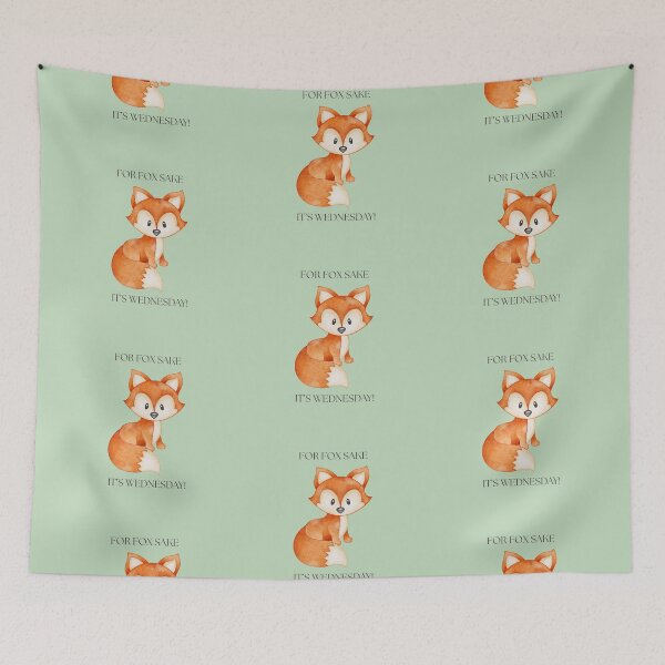 Item preview, For Fox Sake It’s Wednesday! designed and sold by Silver Lining Gift Co..