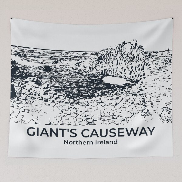 Item preview, Giant's Causeway - Northern Ireland designed and sold by Lakeric Cityscapes.