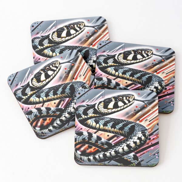 Item preview, Thamnophis sirtalis tetrataenia San Francisco garter snake#3 designed and sold by Helios Be. Lavsh.