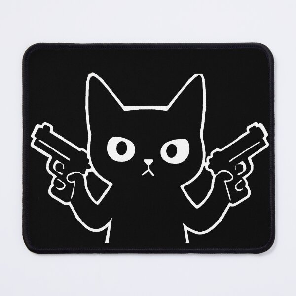 Item preview, Pew Pew Crazy Cat designed and sold by FarieArt.
