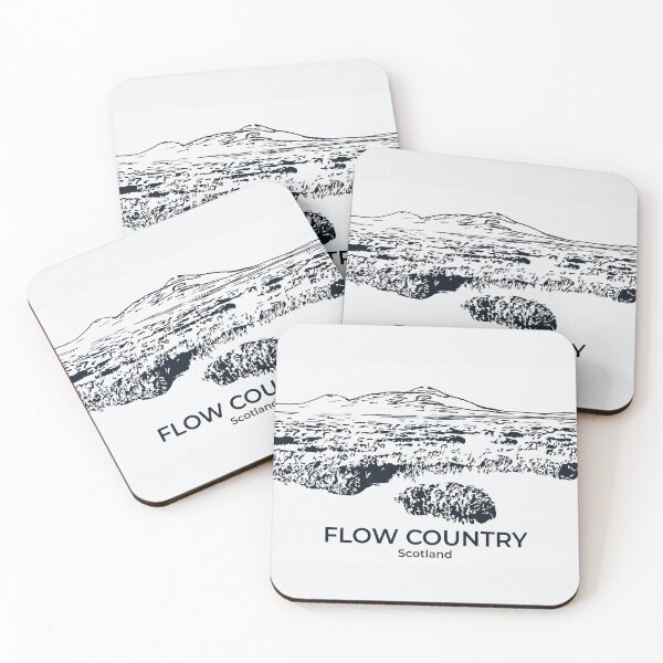 Artikelvorschau, Flow Country – Schottland entworfen und verkauft von Lakeric Cityscapes.