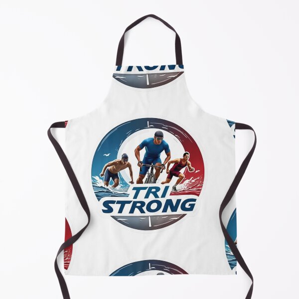 Item preview, TRI STRONG – Bold Triathlon Motivation Design designed and sold by Triathlongram.