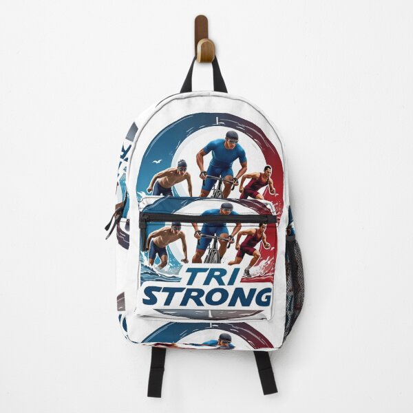 Item preview, TRI STRONG – Bold Triathlon Motivation Design designed and sold by Triathlongram.