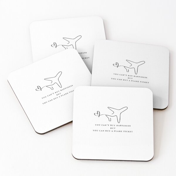 Item preview, YOU CAN'T BUY HAPPINESS BUT YOU CAN BUY A PLANE TICKET designed and sold by Pawblematic .
