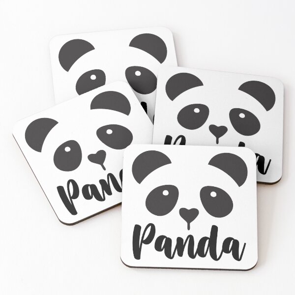 Item preview, Minimalist Panda Face – Negative Space Design designed and sold by imaginariun.