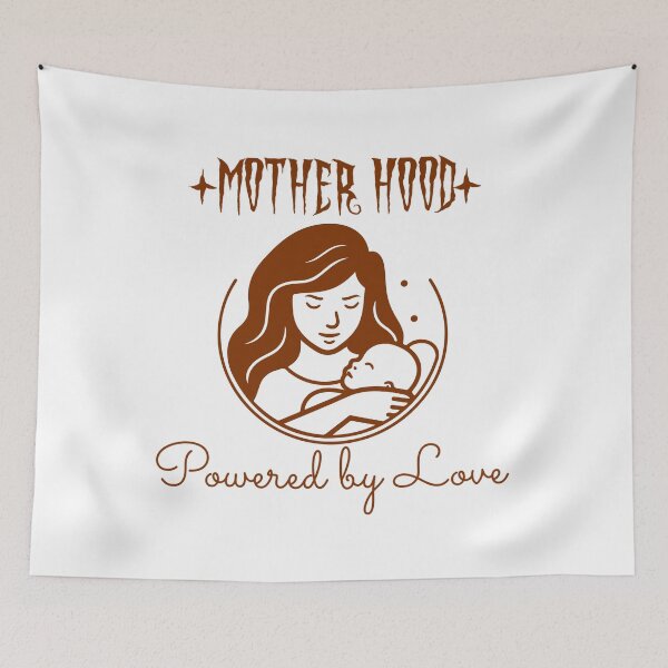 Item preview, Motherhood Powered by Love  Design designed and sold by VibeVault12.