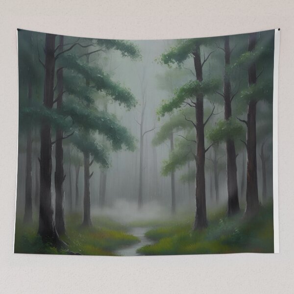 Item preview, Misty meadows designed and sold by Earth-and-Ink.
