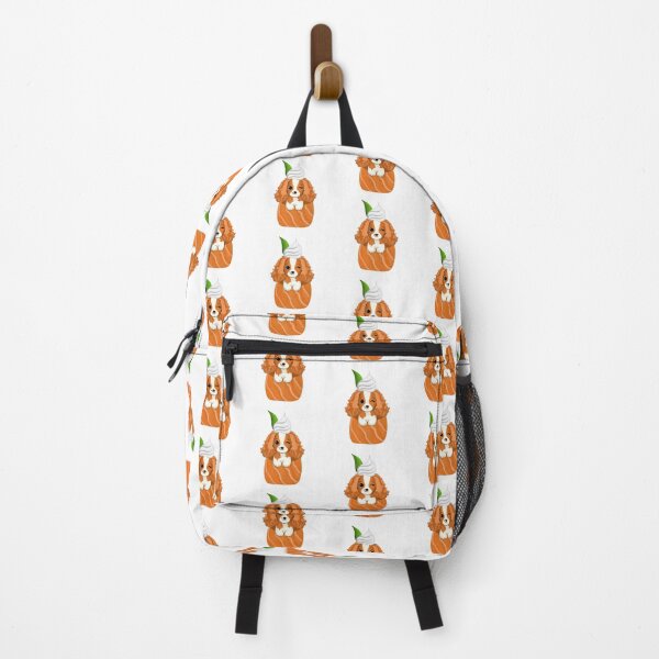 Item preview, Kawaii Art Cavalier King Charles Spaniel Salmon Roll designed and sold by daphsam.