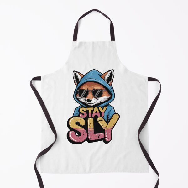 Item preview, Stay Sly Cool Fox Hoodie Retro Design designed and sold by EpicMediaShop.