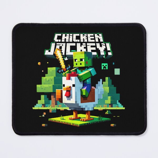 Item preview,  Drôle de Chicken-Jockey Zombie Pixel Art Gamer pour Garçons Enfants   designed and sold by BrightNook.