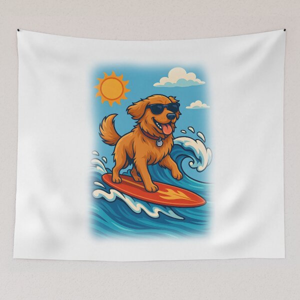 Item preview, Surfing Dog designed and sold by PetPalGifts.