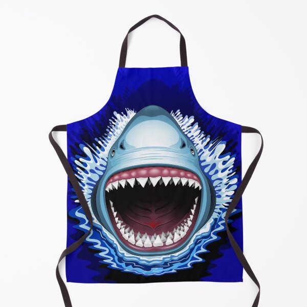 Item preview, Shark Jaws Attack designed and sold by BluedarkArt.