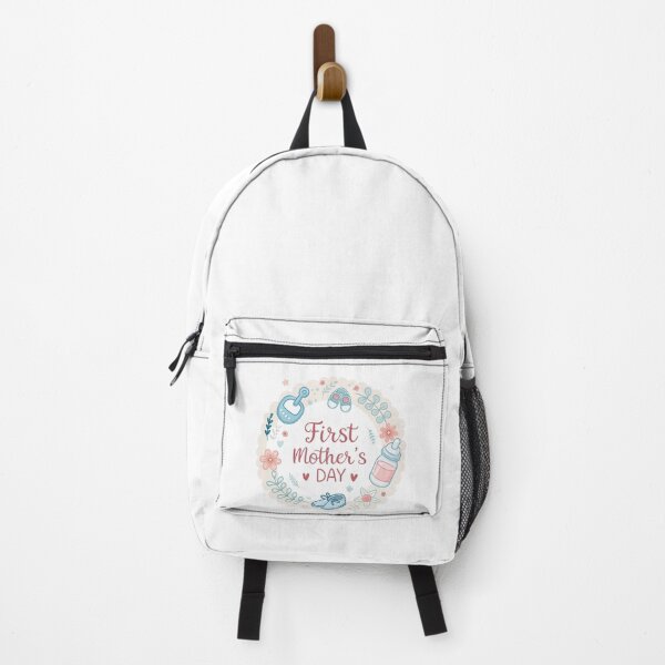 Item preview, First Mother’s Day – Adorable Pastel Round Sticker for New Moms designed and sold by asliberry.