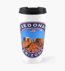 Sedona Arizona, Aufkleber Sedona Arizona, Sedona, Sedona T-Shirt Thermobecher