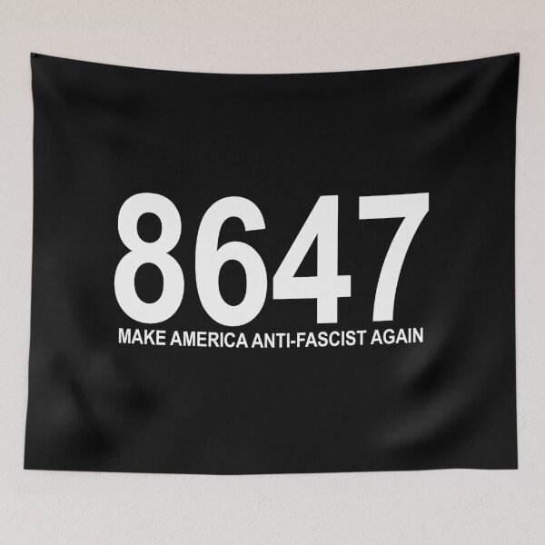 Item preview, 8647 - Make America Anti-Fascist Again designed and sold by Thelittlelord.