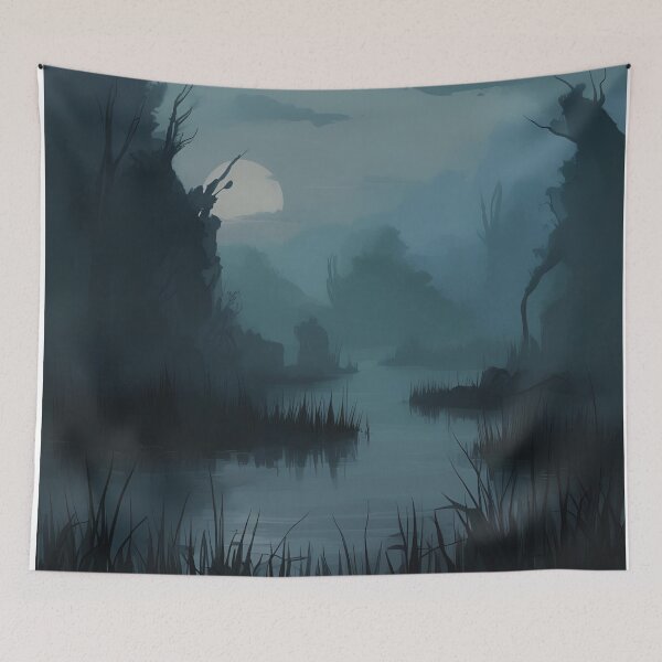 Item preview, Moisty mires designed and sold by Earth-and-Ink.