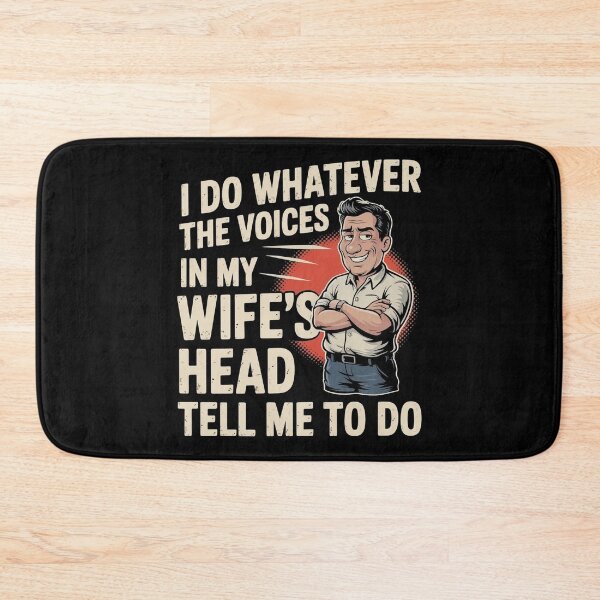 Item preview, I Do Whatever The Voices In My Wife`s Head Tell Me To Do designed and sold by Redgiant87x.