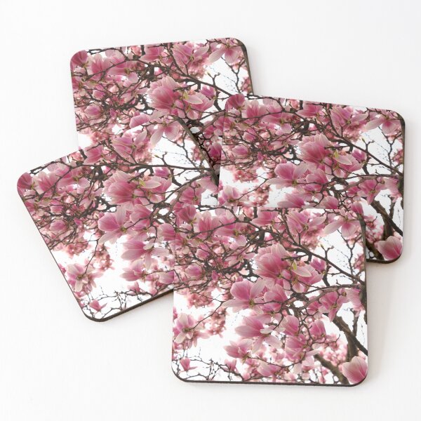 Item preview, Pink Magnolia flower in full bloom  designed and sold by tenkenryujin.