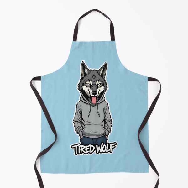 Item preview, TIRED WOLF designed and sold by lstaford.