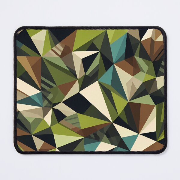 Item preview, Stand Out Jungle Camo - Bold 70s Mural Foliage in Teal & Earthy Green designed and sold by JohnnyVillas.
