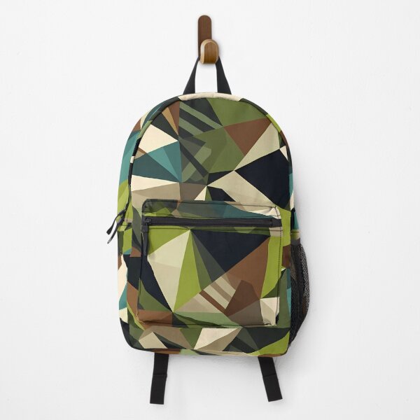 Item preview, Stand Out Jungle Camo - Bold 70s Mural Foliage in Teal & Earthy Green designed and sold by JohnnyVillas.