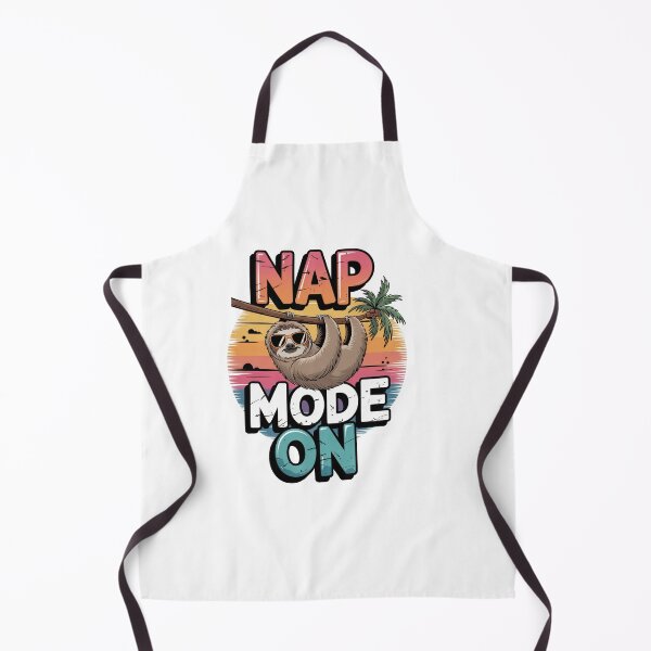 Item preview, Nap Mode On Sloth Retro Summer Design designed and sold by EpicMediaShop.