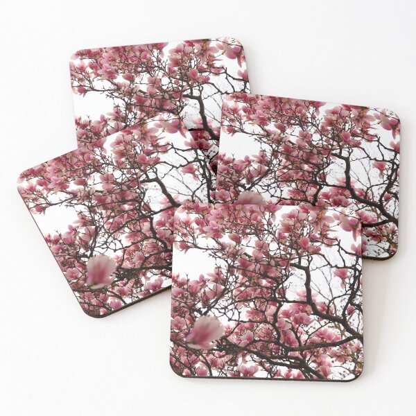 Item preview, 02 Pink Magnolia flower in full bloom  designed and sold by tenkenryujin.