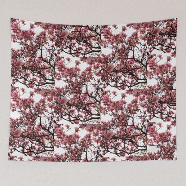 Item preview, 02 Pink Magnolia flower in full bloom  designed and sold by tenkenryujin.