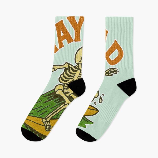 Item preview, Stay Rad Surfing Skeleton designed and sold by zzz888.