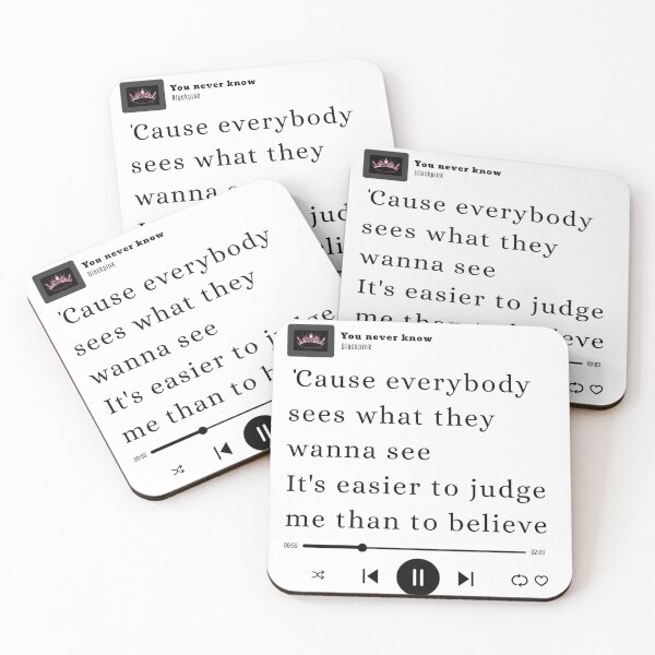 Item preview, You never know kpop lyrics  designed and sold by Ksuss.