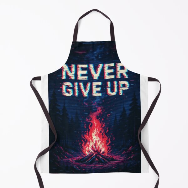 Item preview, Fiery Strength – Never Give Up designed and sold by Dabis26.