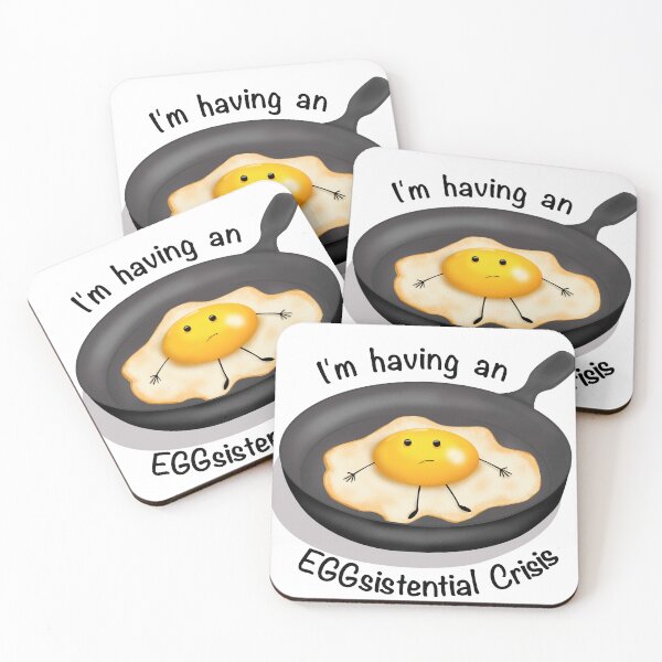 Item preview, EGGsistential Crisis designed and sold by Heather H Designs .