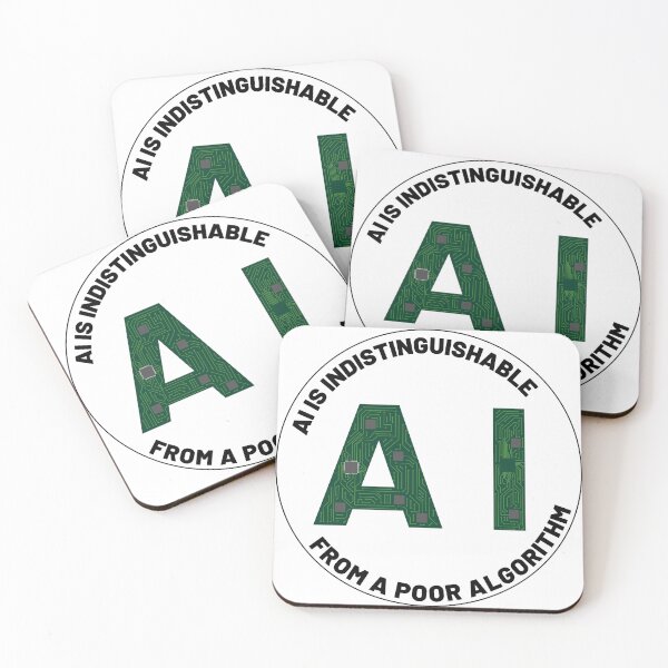 Item preview, AI Is Indistinguishable From A Poor Algorithm designed and sold by VisionWind.