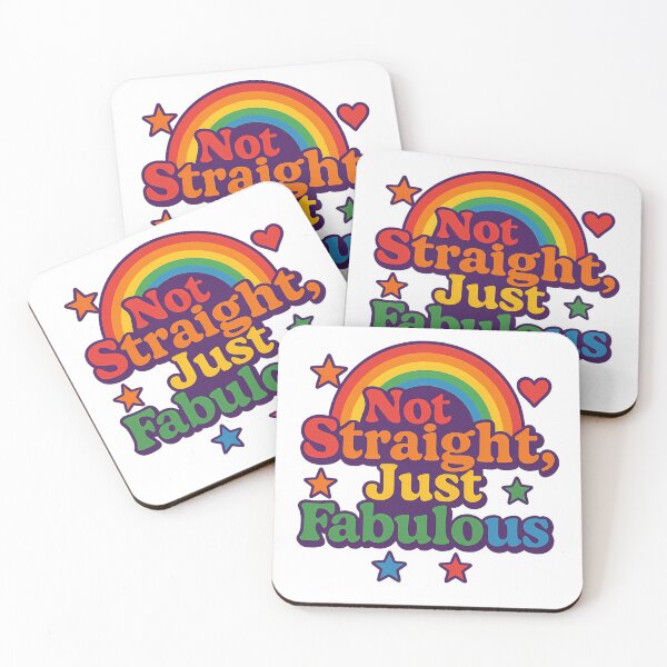 Item preview, Not Straight, Just Fabulous designed and sold by Haus Of Sin.