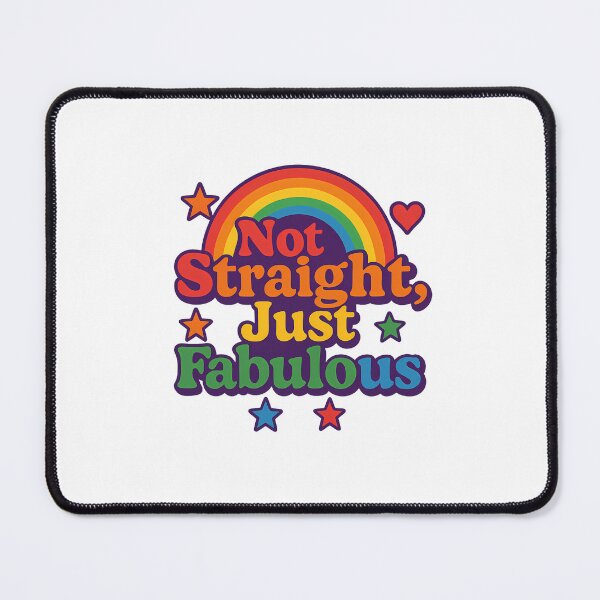 Item preview, Not Straight, Just Fabulous designed and sold by Haus Of Sin.